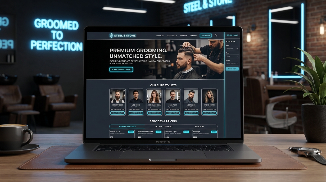 Barbers and Salons Web Solutions
